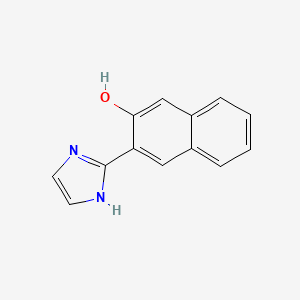 3-(1H-Imidazol-2-yl)naphthalen-2-ol