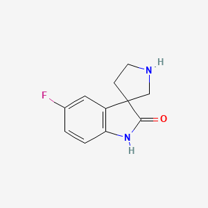 5-Fluorospiro[indoline-3,3'-pyrrolidin]-2-one