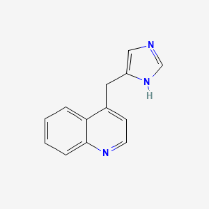 4-((1H-imidazol-4-yl)methyl)quinoline