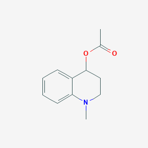 1-Methyl-1,2,3,4-tetrahydroquinolin-4-yl acetate