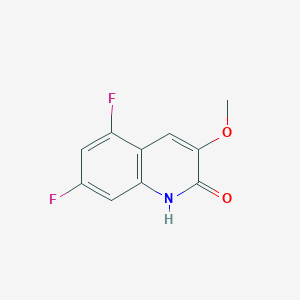 5,7-difluoro-3-methoxyquinolin-2(1H)-one