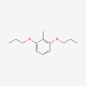 molecular formula C13H20O2 B11893804 2-Methyl-1,3-dipropoxybenzene CAS No. 67698-88-8