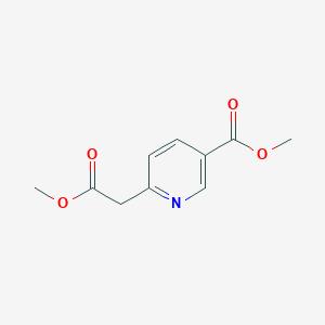 Methyl 6-(2-methoxy-2-oxoethyl)nicotinate