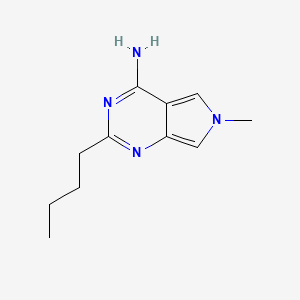 2-Butyl-6-methyl-6H-pyrrolo[3,4-d]pyrimidin-4-amine