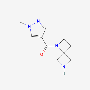 (1-Methyl-1H-pyrazol-4-yl)(1,6-diazaspiro[3.3]heptan-1-yl)methanone