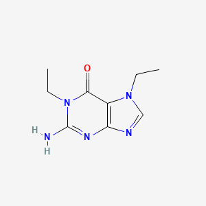 2-amino-1,7-diethyl-1H-purin-6(7H)-one