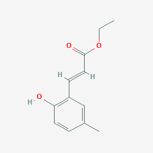 2-Propenoic acid, 3-(2-hydroxy-5-methylphenyl)-, ethyl ester