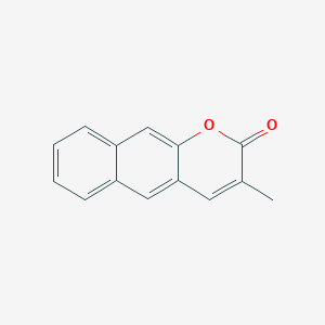 2H-Naphtho[2,3-b]pyran-2-one, 3-methyl-