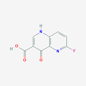 6-Fluoro-4-oxo-1,4-dihydro-1,5-naphthyridine-3-carboxylic acid