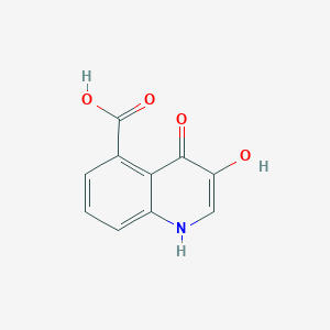 molecular formula C10H7NO4 B11894199 3,4-Dihydroxyquinoline-5-carboxylic acid CAS No. 127980-50-1