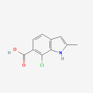 7-Chloro-2-methyl-1H-indole-6-carboxylic acid