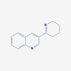 3-(3,4,5,6-Tetrahydropyridin-2-yl)quinoline