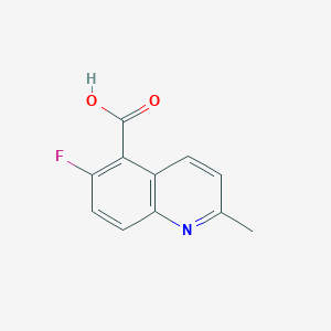 6-Fluoro-2-methylquinoline-5-carboxylic acid