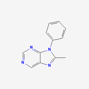 8-Methyl-9-phenyl-9H-purine