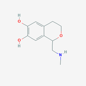 1-((Methylamino)methyl)isochroman-6,7-diol