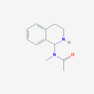 N-Methyl-N-(1,2,3,4-tetrahydroisoquinolin-1-yl)acetamide