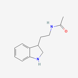 N-[2-(2,3-dihydro-1H-indol-3-yl)ethyl]acetamide