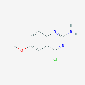 2-Amino-4-chloro-6-methoxyquinazoline