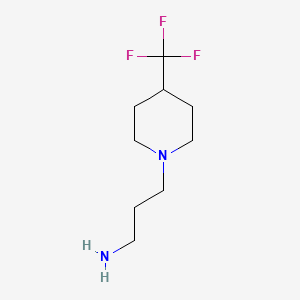 3-(4-Trifluoromethyl-piperidin-1-yl)-propylamine