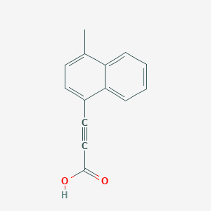 3-(4-Methylnaphthalen-1-yl)propiolic acid