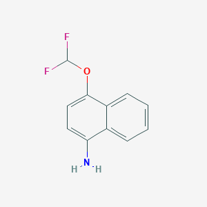 4-(Difluoromethoxy)naphthalen-1-amine