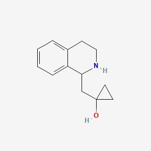 Cyclopropanol, 1-[(1,2,3,4-tetrahydro-1-isoquinolinyl)methyl]-