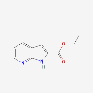 Ethyl 4-methyl-1H-pyrrolo[2,3-b]pyridine-2-carboxylate