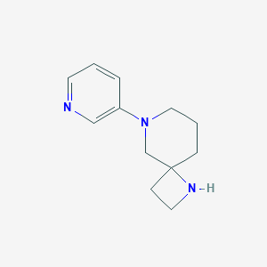 1,6-Diazaspiro[3.5]nonane, 6-(3-pyridinyl)-