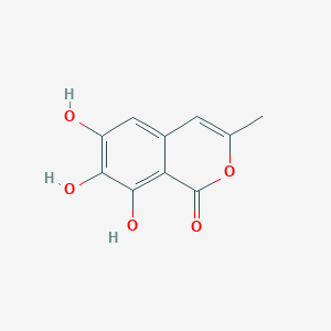 6,7,8-Trihydroxy-3-methyl-1H-isochromen-1-one