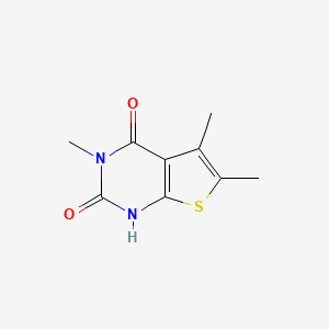 3,5,6-Trimethylthieno[2,3-d]pyrimidine-2,4(1H,3H)-dione