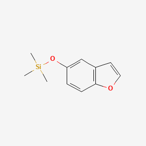 (Benzofuran-5-yloxy)trimethylsilane