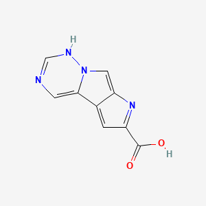 5,8,9,11-tetrazatricyclo[6.4.0.02,6]dodeca-1(12),2,4,6,10-pentaene-4-carboxylic acid