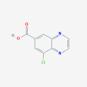 8-Chloroquinoxaline-6-carboxylic acid