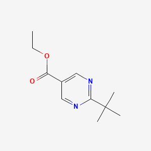 Ethyl 2-(tert-butyl)pyrimidine-5-carboxylate