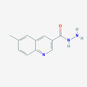 6-Methylquinoline-3-carbohydrazide