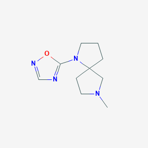 1,7-Diazaspiro[4.4]nonane, 7-methyl-1-(1,2,4-oxadiazol-5-yl)-