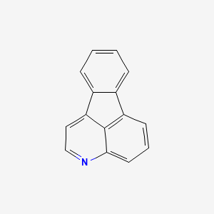 molecular formula C15H9N B11895508 Indeno[1,2,3-de]quinoline CAS No. 206-55-3