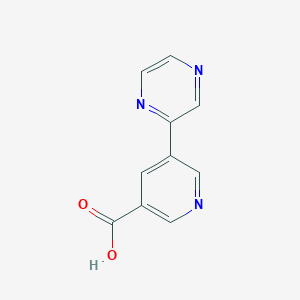 5-(Pyrazin-2-yl)nicotinic acid