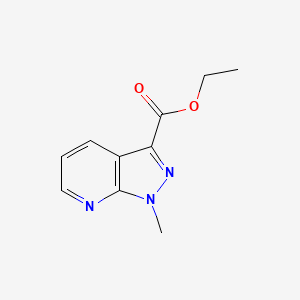 Ethyl 1-methyl-1H-pyrazolo[3,4-b]pyridine-3-carboxylate