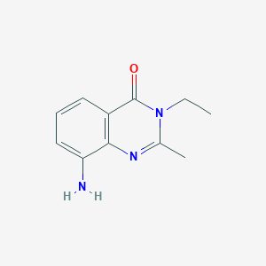 8-amino-3-ethyl-2-methylquinazolin-4(3H)-one