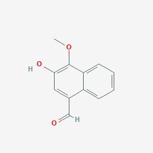 3-Hydroxy-4-methoxynaphthalene-1-carbaldehyde