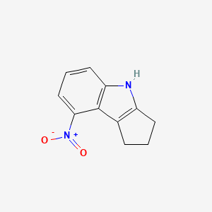 8-Nitro-1,2,3,4-tetrahydrocyclopenta[b]indole