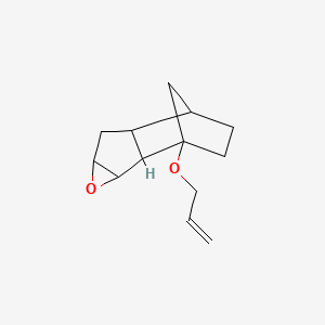 molecular formula C13H18O2 B11895846 2-(Allyloxy)octahydro-1aH-2,5-methanoindeno[1,2-b]oxirene 