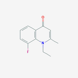 1-Ethyl-8-fluoro-2-methylquinolin-4(1H)-one