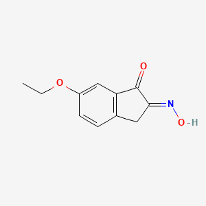 6-Ethoxy-2-(hydroxyimino)-2,3-dihydro-1H-inden-1-one