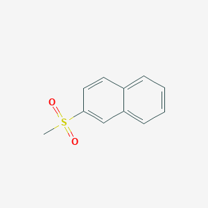 molecular formula C11H10O2S B11895887 2-(Methylsulfonyl)naphthalene CAS No. 35330-75-7