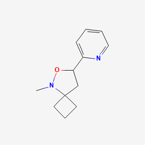 5-Methyl-7-(pyridin-2-yl)-6-oxa-5-azaspiro[3.4]octane