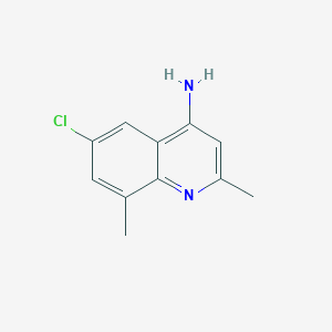 4-Amino-6-chloro-2,8-dimethylquinoline