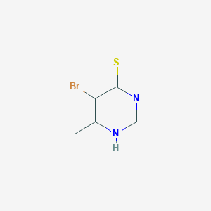 5-Bromo-6-methylpyrimidine-4-thiol