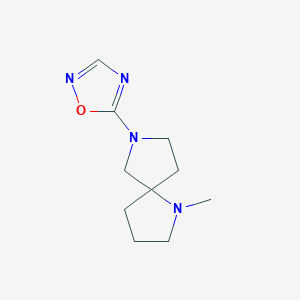 1,7-Diazaspiro[4.4]nonane, 1-methyl-7-(1,2,4-oxadiazol-5-yl)-